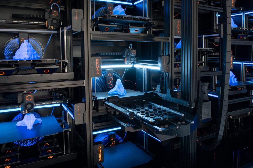 Imprimantes 3D en fonctionnement de MC3D