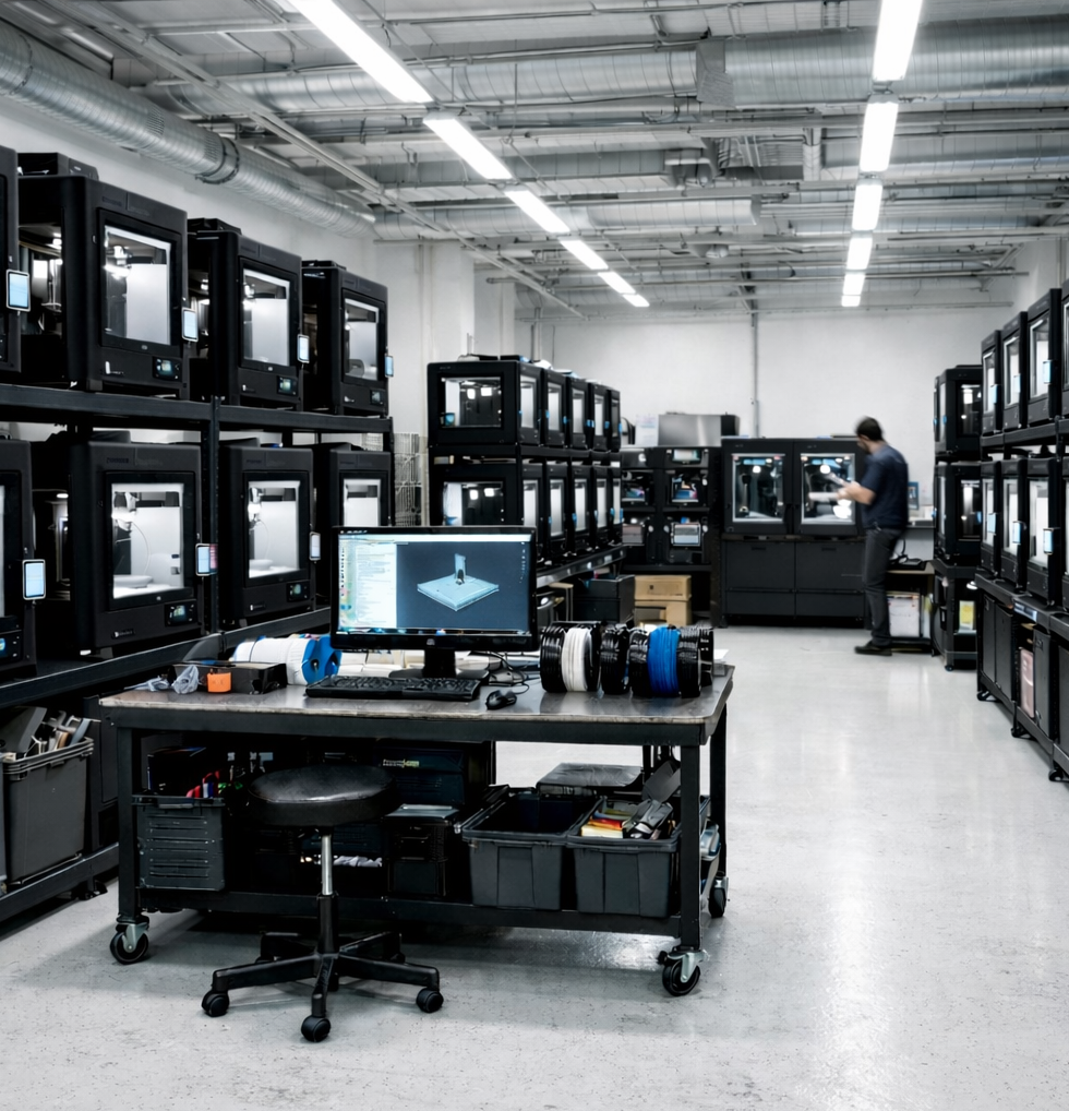 Atelier MC3D pour impression 3D de pièces industrielles à Compiègne