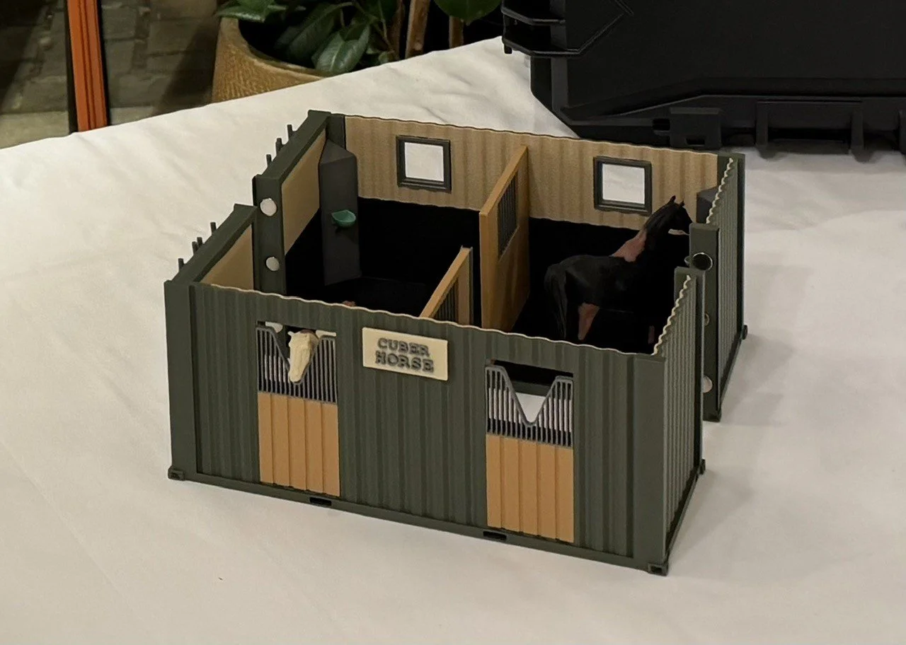 Maquette professionnelle exposée lors d'une présentation commerciale